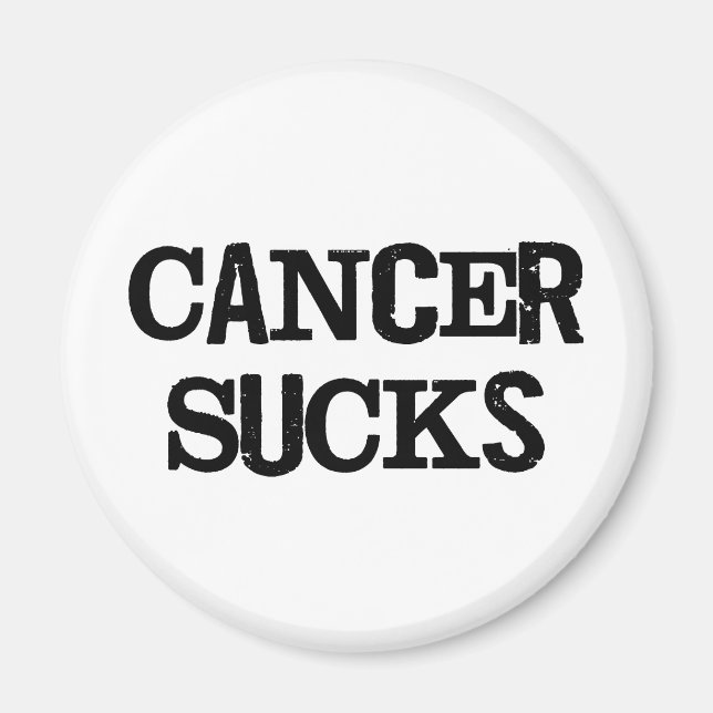 Imán Cáncer Sucks (Frente)
