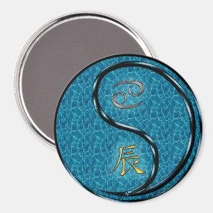 Imán Cáncer y Dragón de Agua