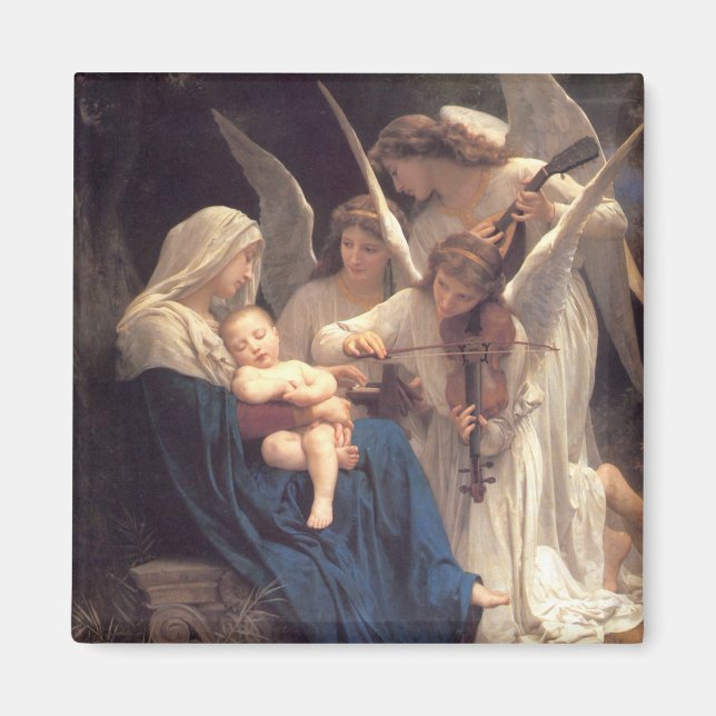 Imán Canción de los ángeles (Arte de época) (Frente)