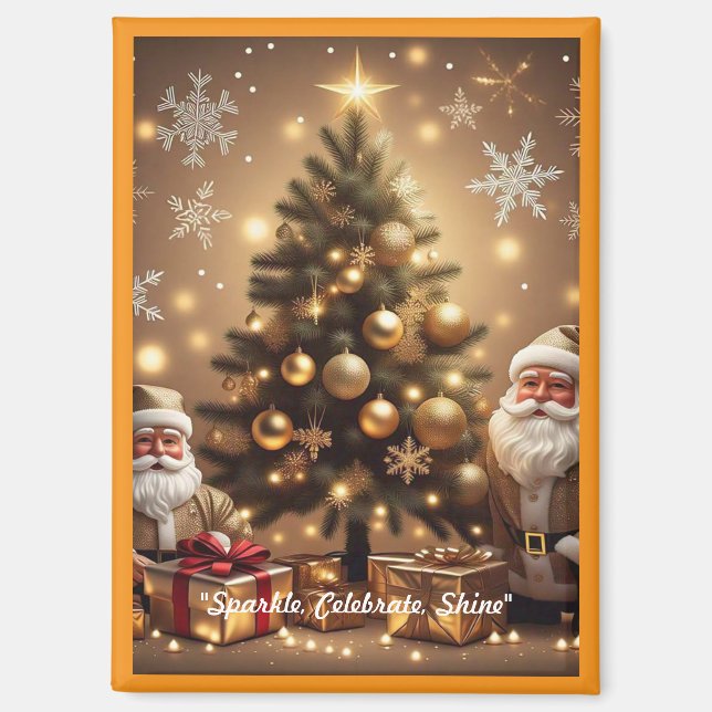 Imán "Canción de Navidades Jingle Bell" (Anverso)