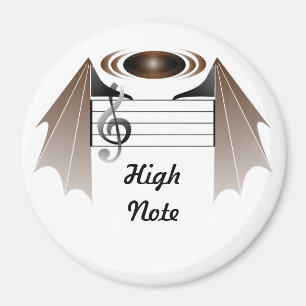 Imán Canción favorita de Bat de alta nota