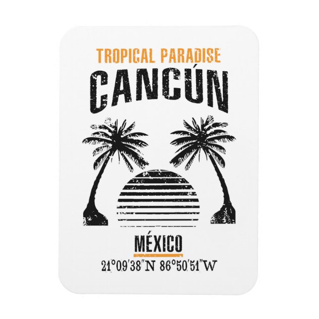 Imán Cancún (Vertical)