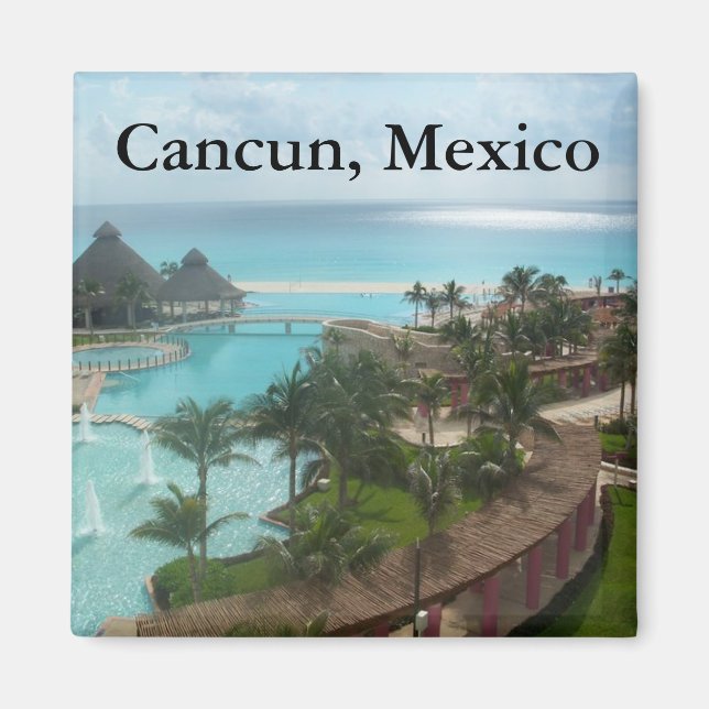 Imán Cancún México (Frente)