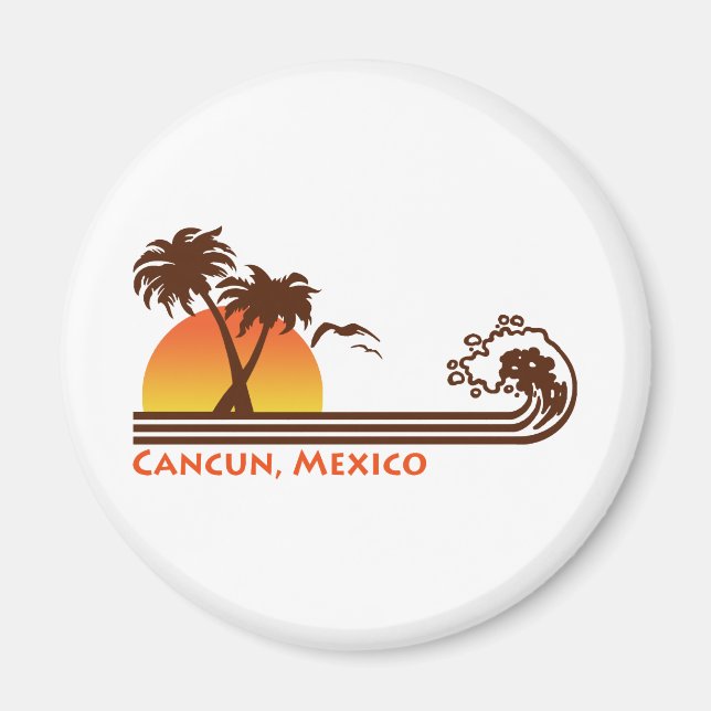 Imán Cancún México (Frente)