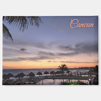 Imán Cancun Mexico Souvenir Magnet