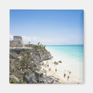Imán Cancun, Quintana Roo, México - Ruinas en una colin