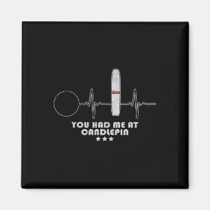 Imán Candlepin Bowling Heartbeat Bowler