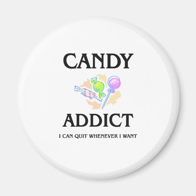 Imán Candy Addict (Frente)