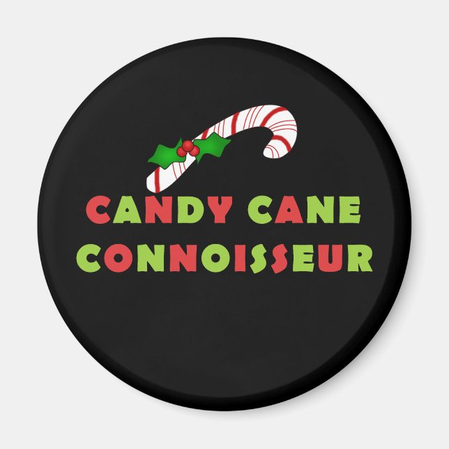 Imán Candy Cane Connoisseur (Frente)