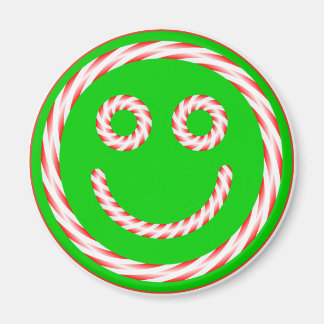 Imán Candy Cane Face Magnet