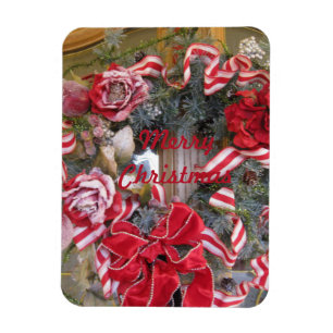Imán Candy Cane Ribbon