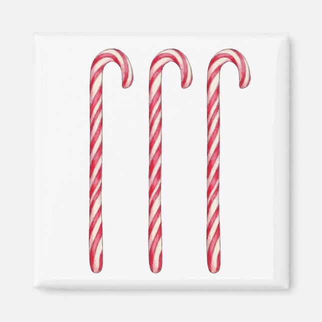Imán Candy Canes Magnet (Frente)