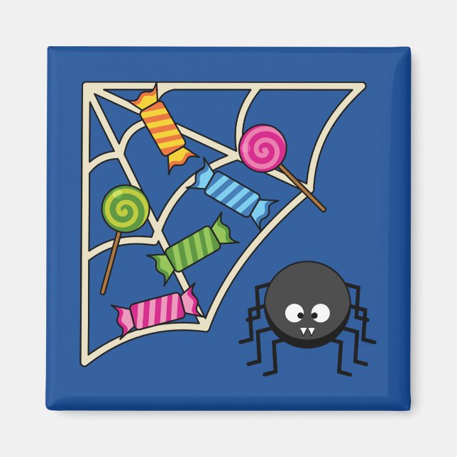 Imán Candy Catcher Spider (Frente)