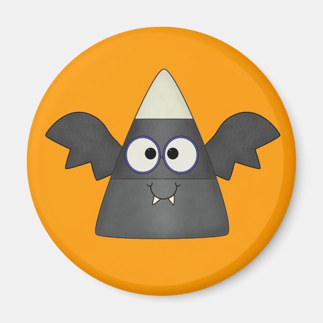 Imán Candy Corn Bat (Frente)