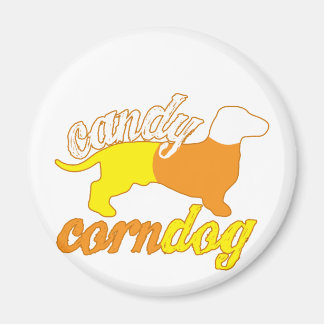 Imán Candy Corn Dog