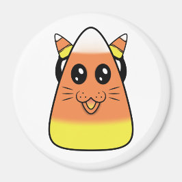 Imán Candy Corn Kitty Magnet