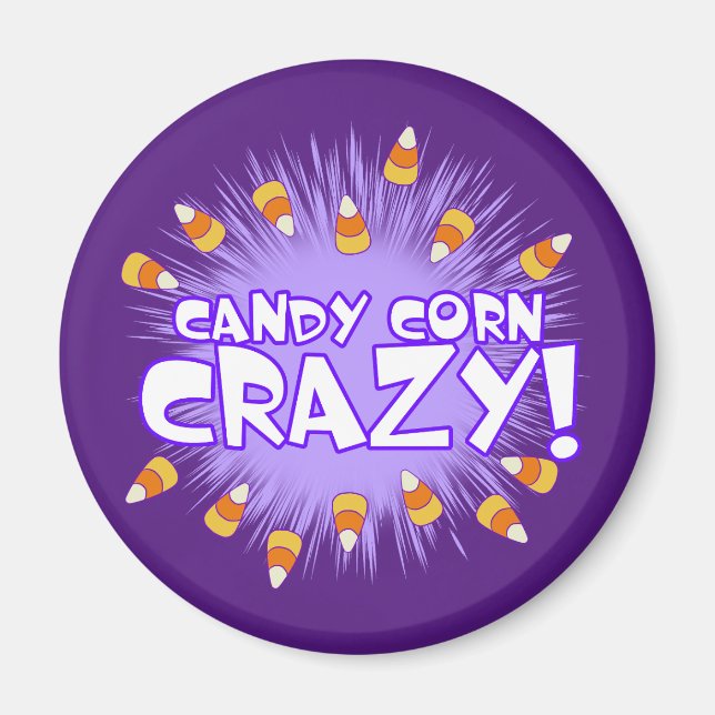 Imán ¡Candy Corn LOCO! (Frente)