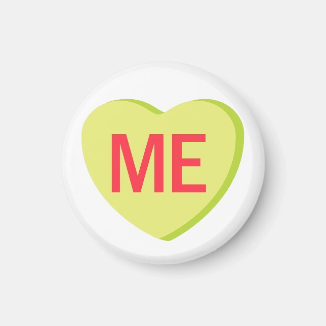Imán Candy Heart - YO (Frente)