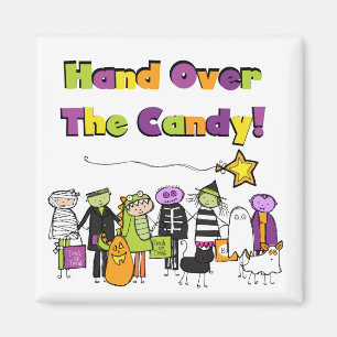 Imán Candy Over the Candy Halloween camisetas y regalos