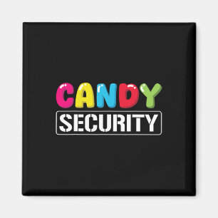Imán Candy Security Funny Halloween Disstume niños chic