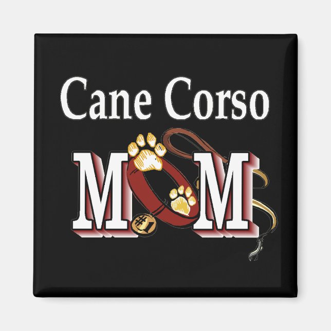 Imán Cane Corso Dog MOM (Frente)