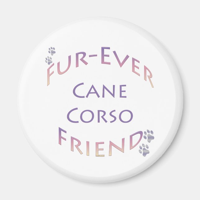 Imán Cane Corso Furever (Frente)