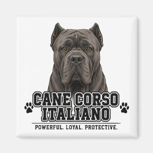 Imán 🐾 Cane Corso Italiano 🐾