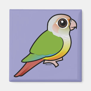 Imán Canela Conure Verde-cheeked de Birdorable