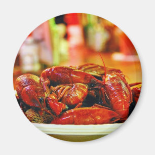 Imán Cangrejos en la casa de la ostra de la cumbre