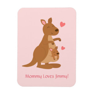 Imán Canguro Bebé Joey Adorable Para Niños