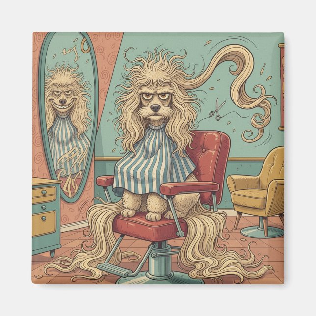 Imán Caniche Enojado  (Frente)