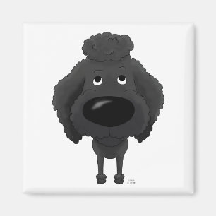 Imán Caniche grande de la nariz