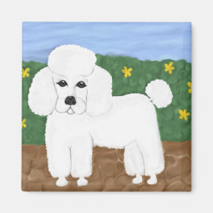 Imán Caniche pintado