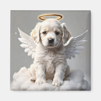 IMÁN " CANINE CHERUB "