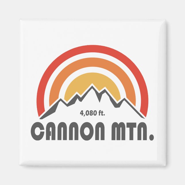 Imán Cannon Mountain New Hampshire (Frente)