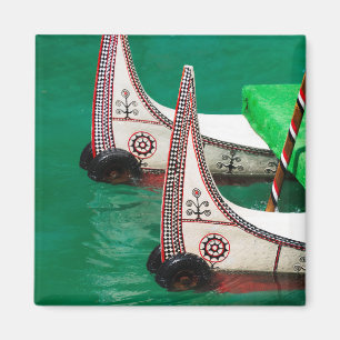 Imán Canoa de la gente aborigen
