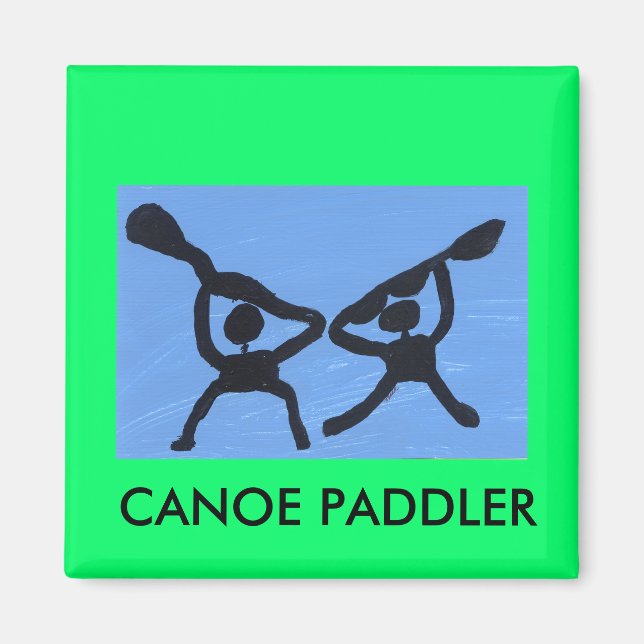 IMÁN CANOE PADDLER (Frente)