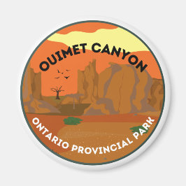 Imán Cañón de Ouimet en el parque provincial de Ontario