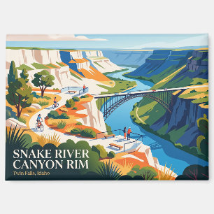 Imán Cañón del río Snake Rim Idaho