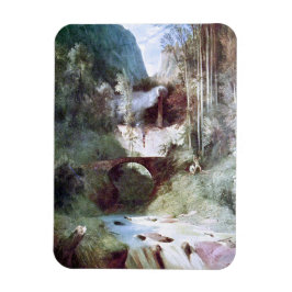 Imán Cañón forestal (por Carl Blechen)