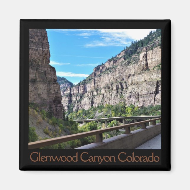 Imán Cañón Glenwood Colorado (Frente)