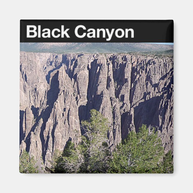 Imán Cañón negro de Gunnison NP (Frente)