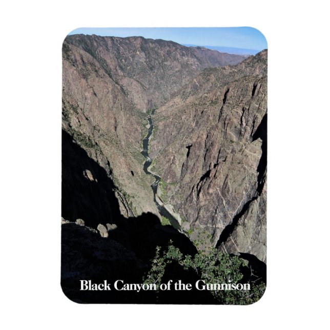 Imán Cañón Negro del Parque Nacional de Gunnison, Colo. (Vertical)