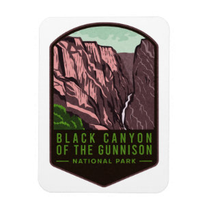 Imán Cañón Negro Del Parque Nacional Gunnison