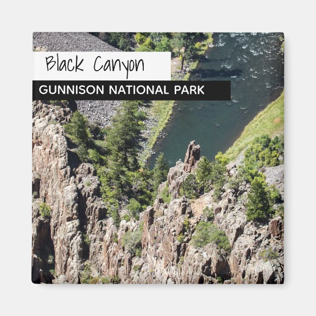 Imán Cañón Negro, Parque Nacional Gunnison (Frente)
