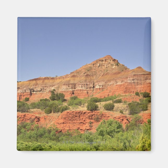 Imán Cañón Palo Duro, Texas. Capas de roca sucesivas (Frente)