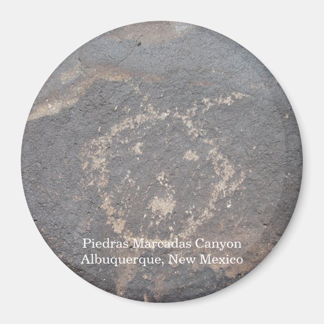 Imán Cañón Piedras Marcadas (Frente)