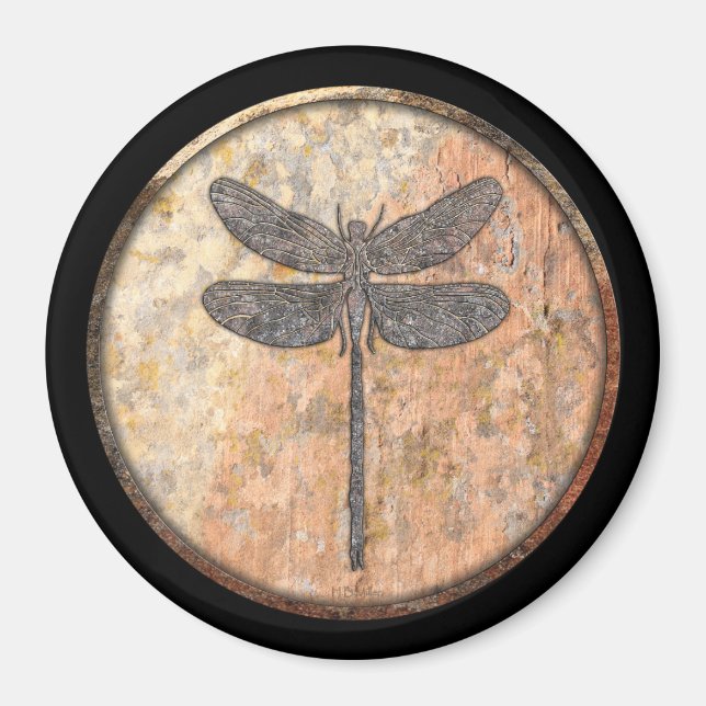 Imán Cañones hablantes de libélula, Nuevo México (Frente)