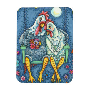 IMÁN CANOODLES DE ROOSTER HEN, HIDROMASAJE DE POLLO CUD