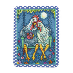 IMÁN CANOODLES DE ROOSTER HEN, HIDROMASAJE DE POLLO CUD